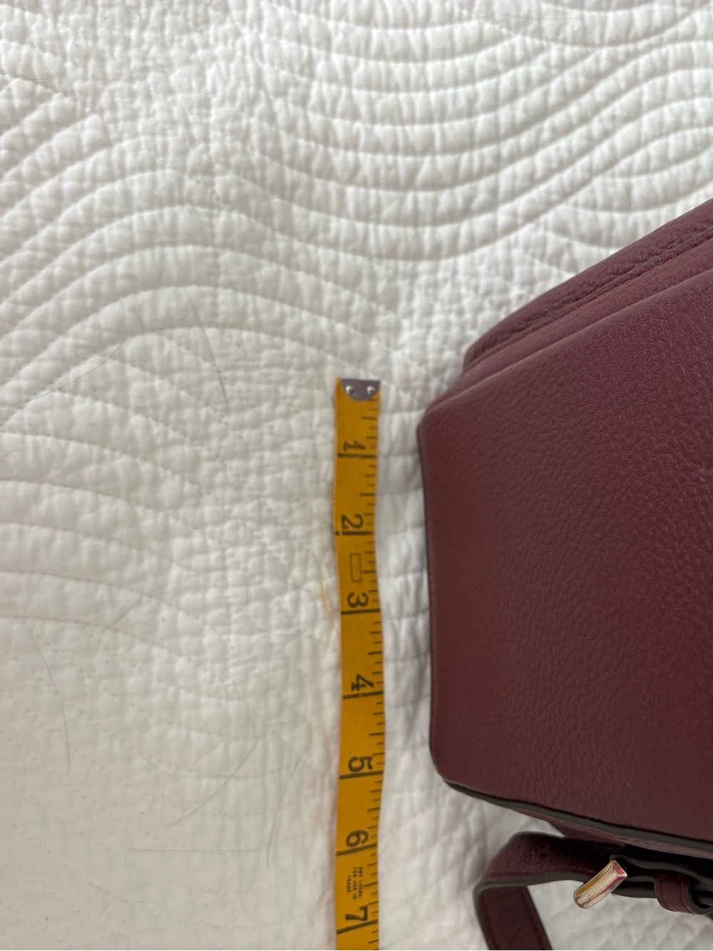 Kate Spade Jackson Burgundy Leather Backpack - Picture 16 of 16